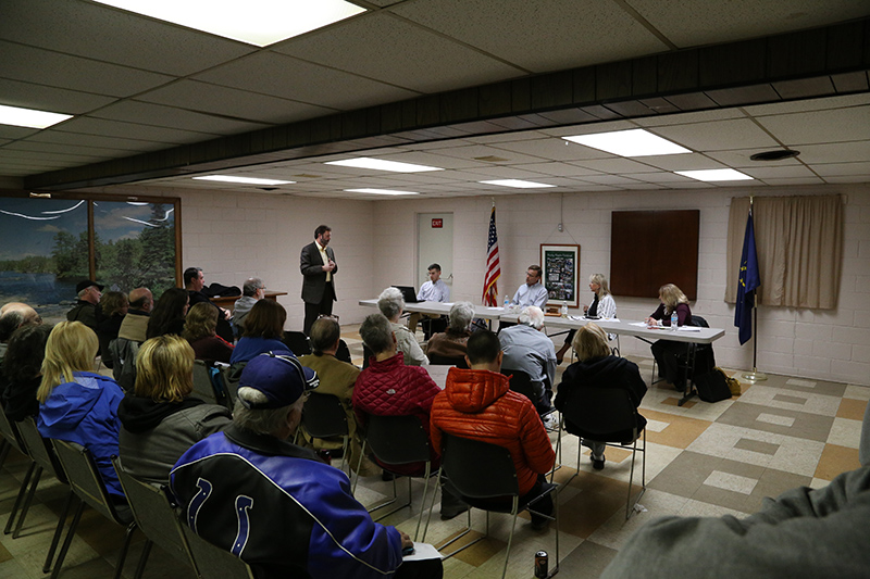 Town of Rocky Ripple meeting - levee issues