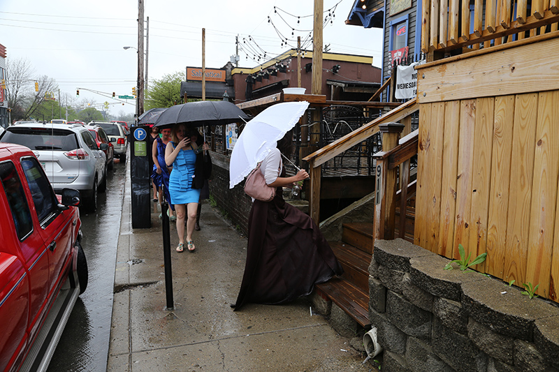 Random Rippling - Ugly Bridesmaid Dress pub crawl