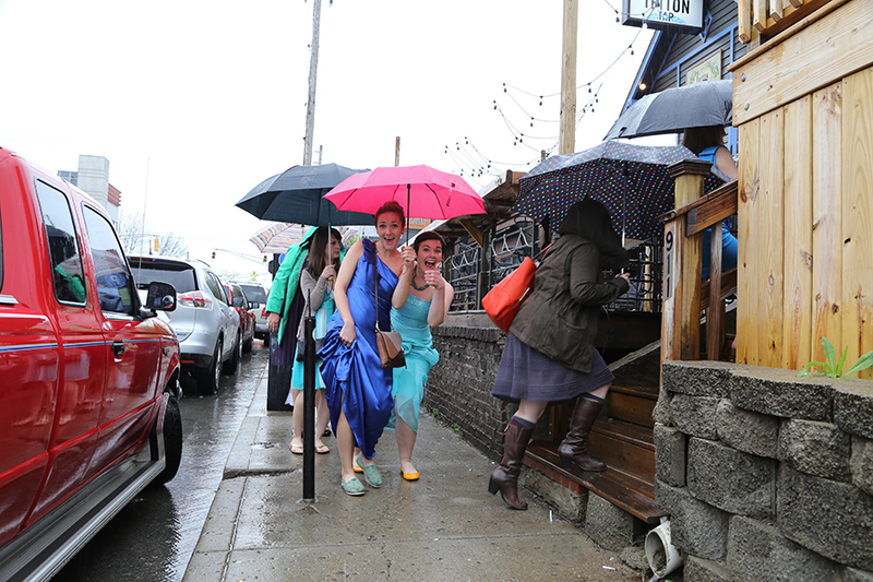 Random Rippling - Ugly Bridesmaid Dress pub crawl