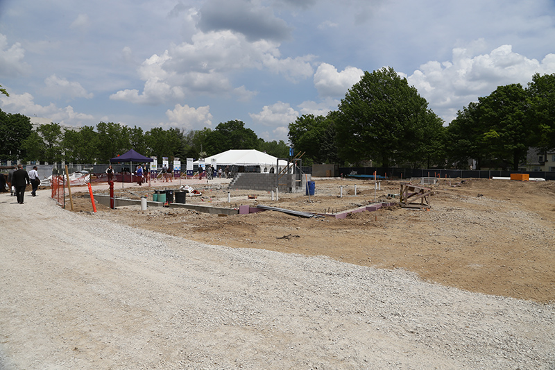 Random Rippling - Groundbreaking at Butler