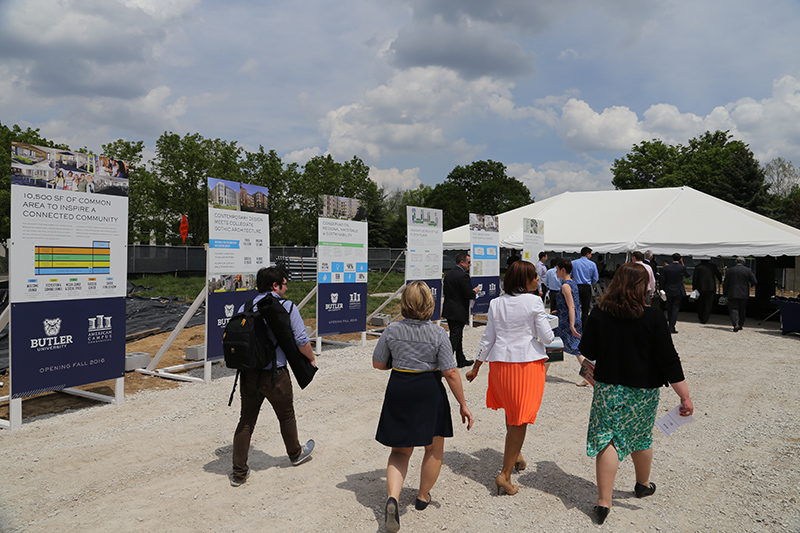 Random Rippling - Groundbreaking at Butler