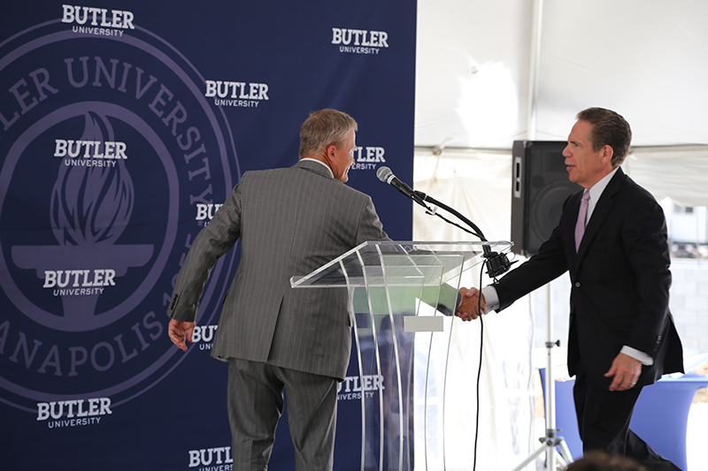 Random Rippling - Groundbreaking at Butler