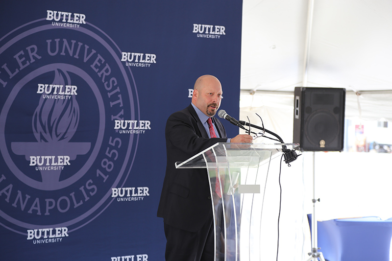 Random Rippling - Groundbreaking at Butler