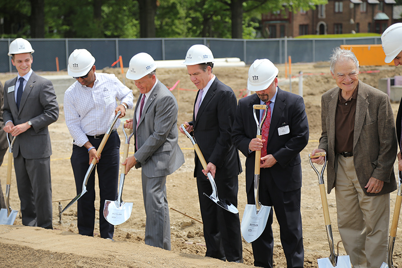 Random Rippling - Groundbreaking at Butler