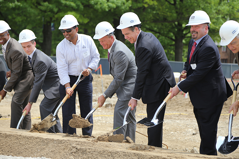 Random Rippling - Groundbreaking at Butler