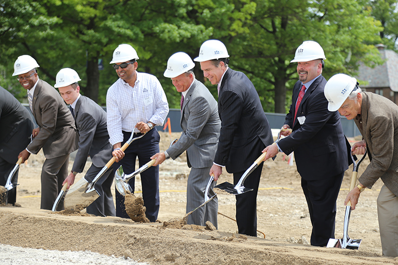 Random Rippling - Groundbreaking at Butler