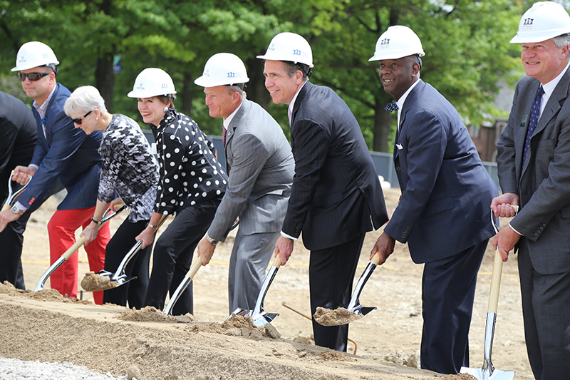 Random Rippling - Groundbreaking at Butler