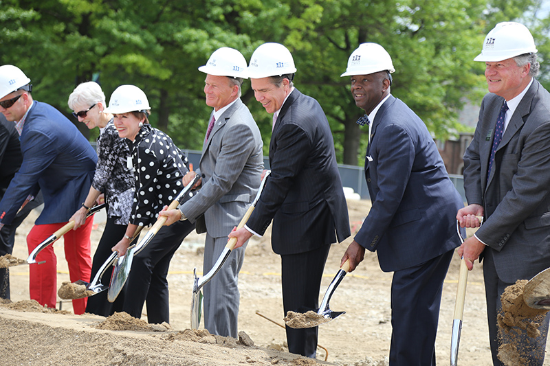 Random Rippling - Groundbreaking at Butler