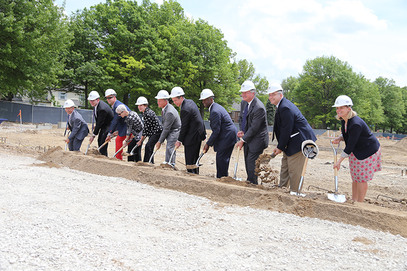 Random Rippling - Groundbreaking at Butler