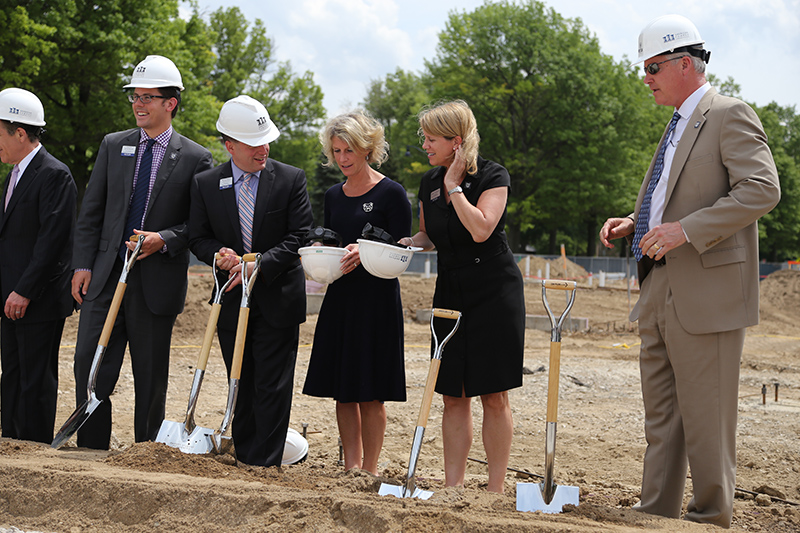 Random Rippling - Groundbreaking at Butler