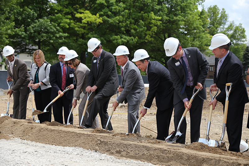 Random Rippling - Groundbreaking at Butler