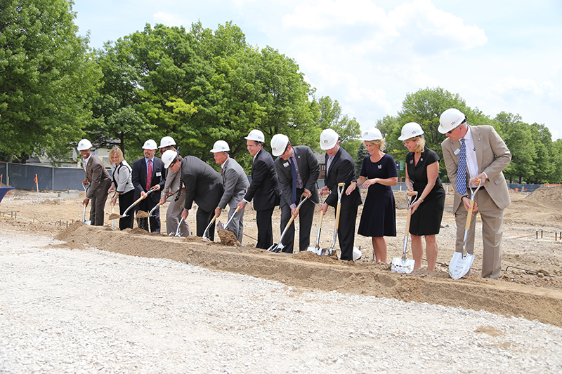 Random Rippling - Groundbreaking at Butler