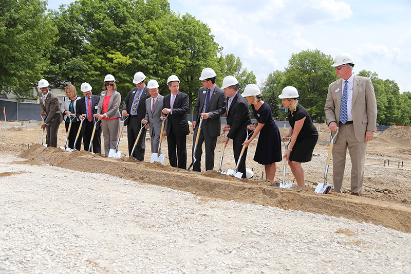 Random Rippling - Groundbreaking at Butler