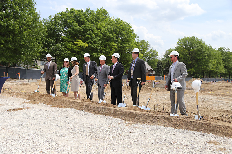 Random Rippling - Groundbreaking at Butler