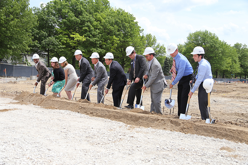 Random Rippling - Groundbreaking at Butler