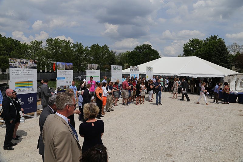 Random Rippling - Groundbreaking at Butler