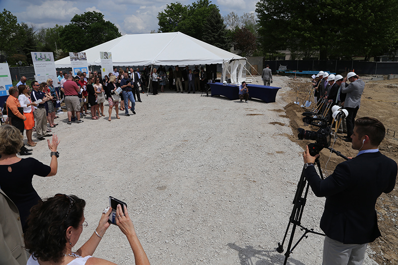 Random Rippling - Groundbreaking at Butler