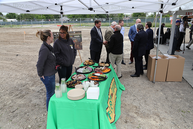 Random Rippling - Fresh Thyme Farmers Market groundbreaking