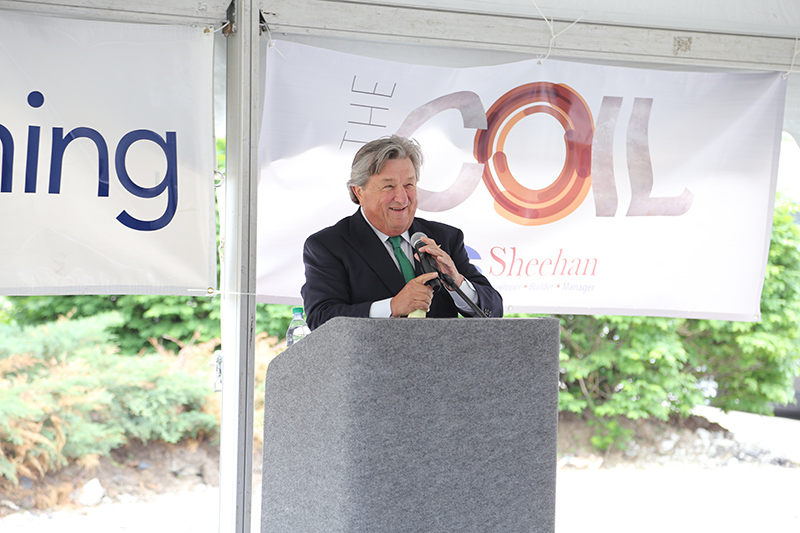 Browning Investments Chairman of the Board Michael Browning recalls the long road to this groundbreaking.