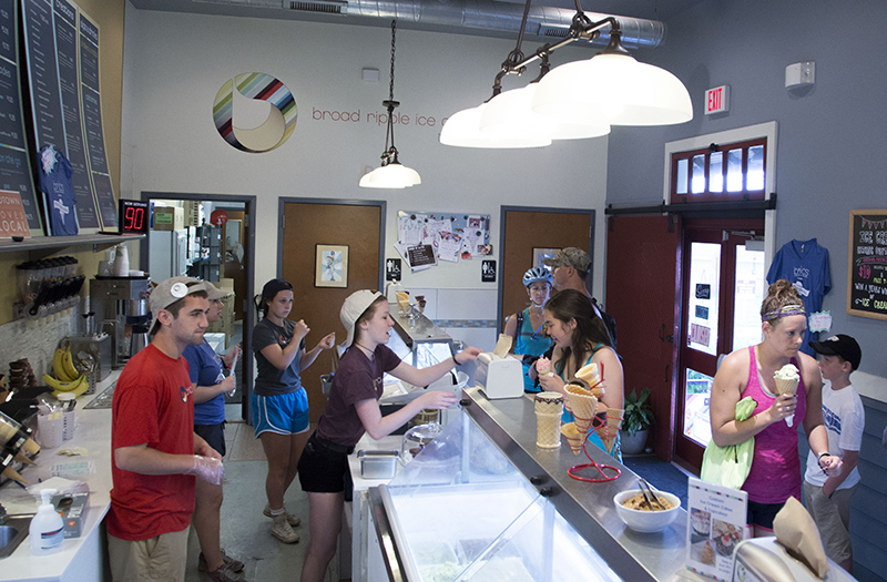 Random Rippling - Broad Ripple Ice Cream Station 5th anniversary
