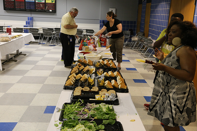 Random Rippling - BRHS staff lunch