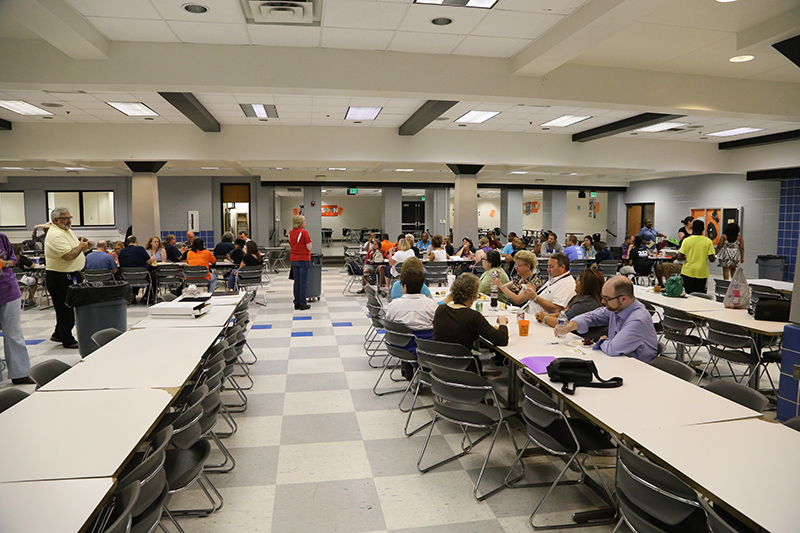 Random Rippling - BRHS staff lunch