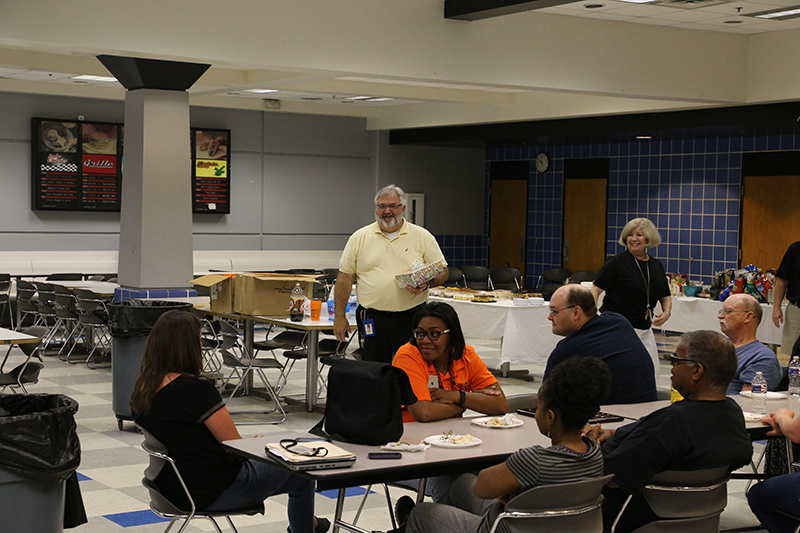 Random Rippling - BRHS staff lunch