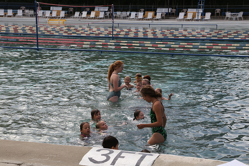 Random Rippling - World's Largest Swim Lesson