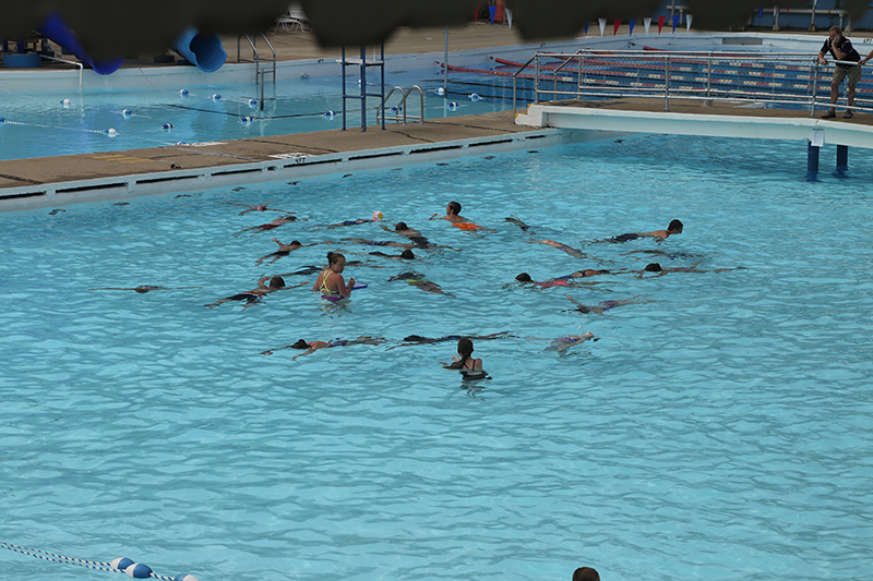 Random Rippling - World's Largest Swim Lesson