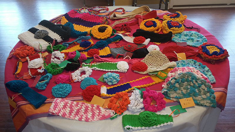 Columbia products for sale at New Paradigm Christian Church. 