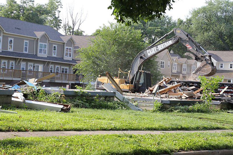 Random Rippling - Houses razed