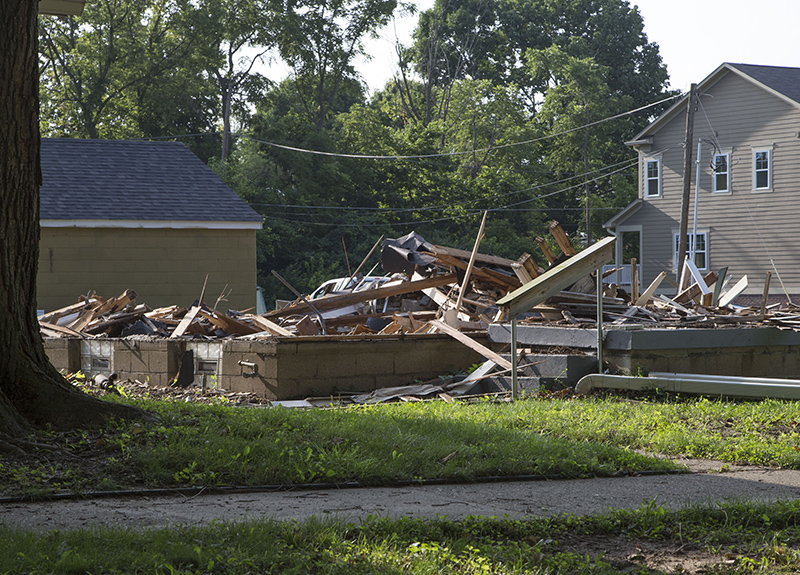 Random Rippling - Houses razed