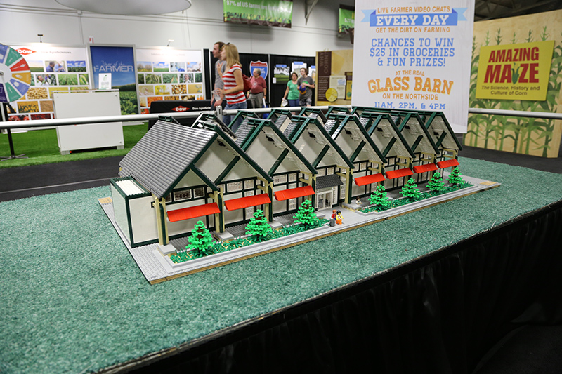 LEGO Glass Barn from fairgrounds