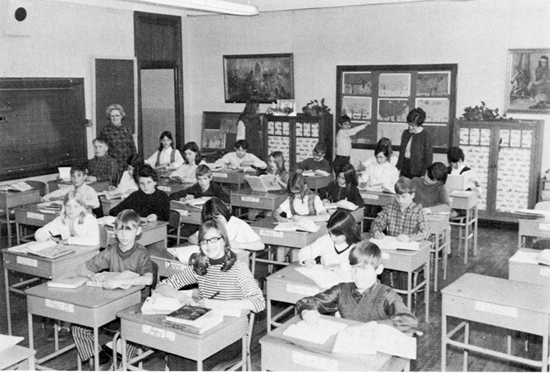School 80 Mrs. Horner's class 1970
