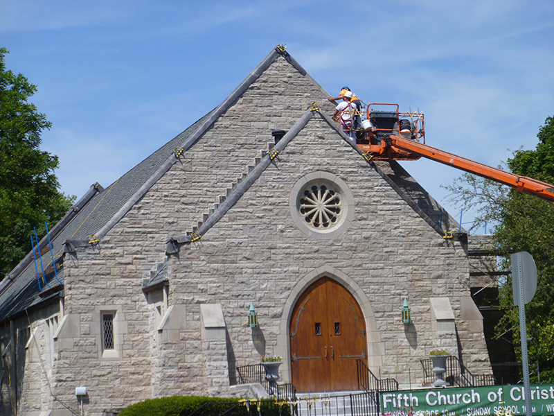 Random Rippling - Fifth Church refurbishment
