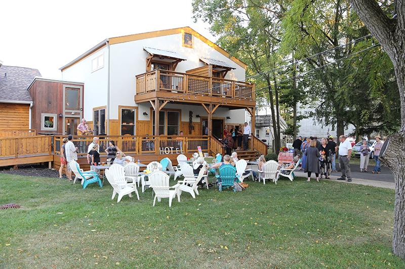 Bill Brink Memorial Garden Dedication Party at Hotel Broad Ripple