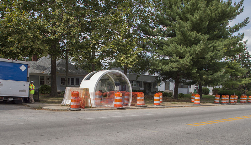 Random Rippling - BlueIndy station