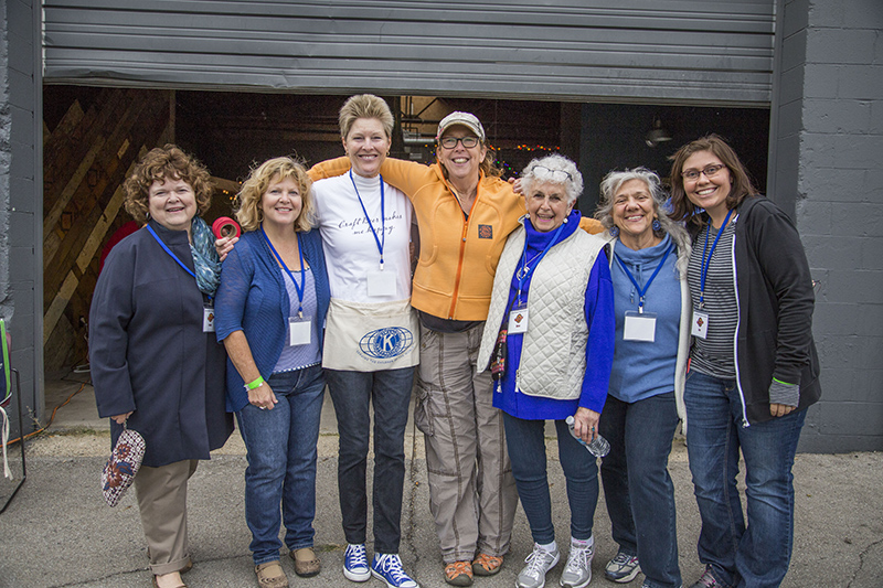 Susan Neal, Annmarie Robertson, Judy Weerts Hall, Marianne Beck (Event chair), Anne Traynor, Fran Fickle, Jen Wyrick