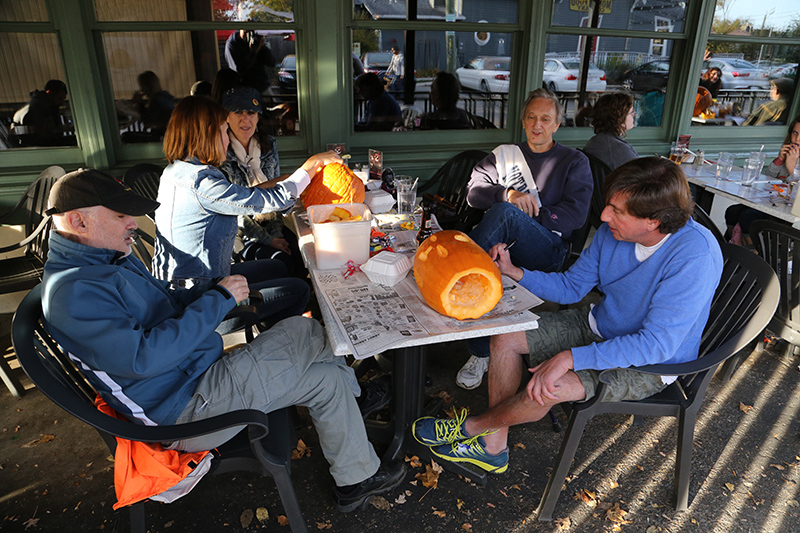 Random Rippling - Brewpub pumpkin carving contest