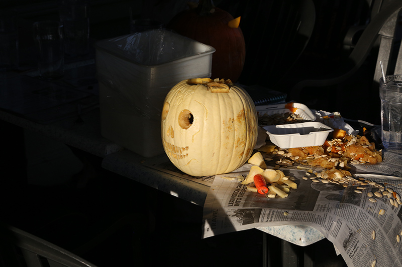 Random Rippling - Brewpub pumpkin carving contest