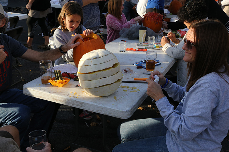 Random Rippling - Brewpub pumpkin carving contest