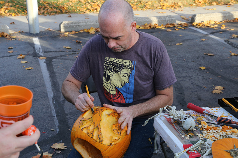 Random Rippling - Brewpub pumpkin carving contest