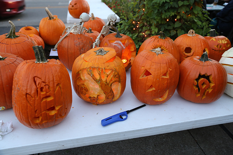 Random Rippling - Brewpub pumpkin carving contest