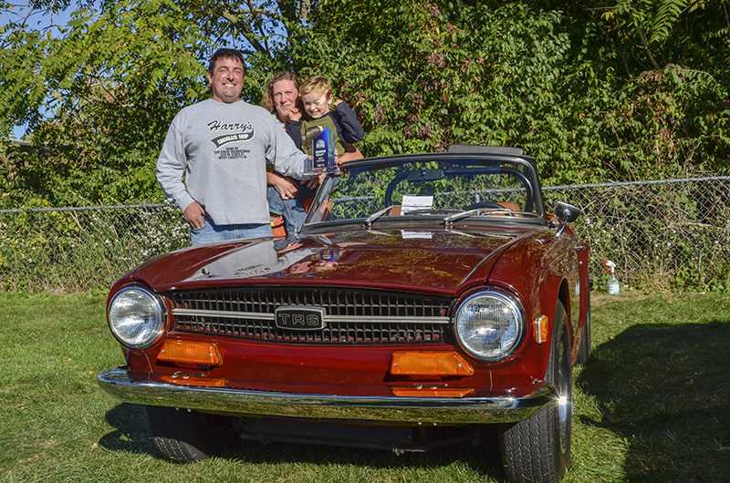 Best Import award winner - 1972 Triumph TR-6