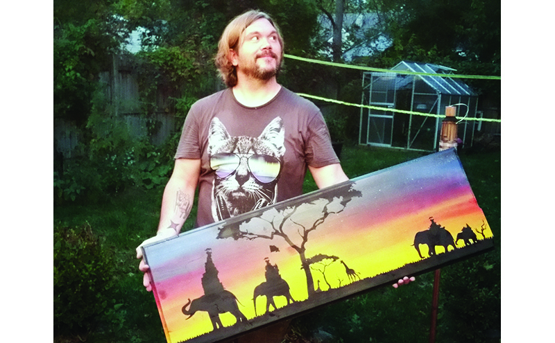 Banner Artist of the issue - Jeremiah Little