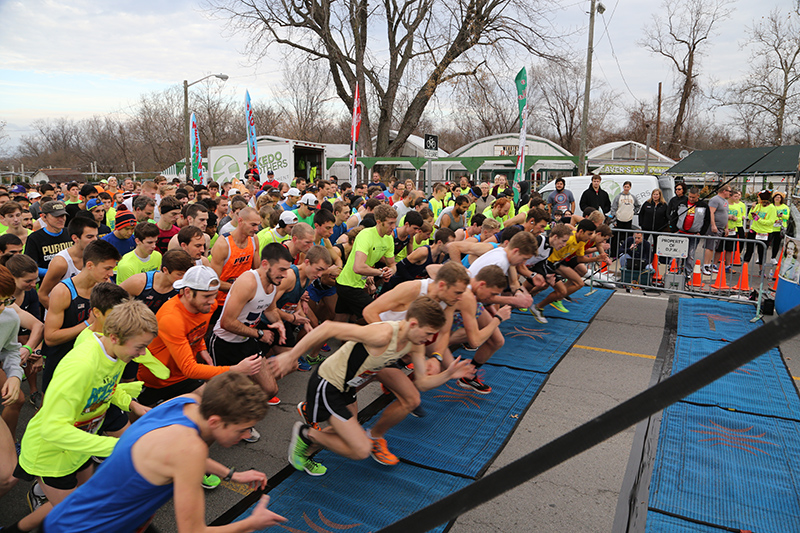The start of the 2015 Drumstick Dash.
