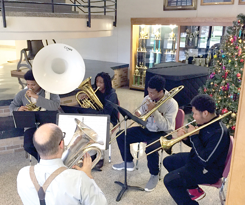 (L to R) Eric Devine, Quentin Perkins, Remone Clemmons, and DeMarcio Kennedy.