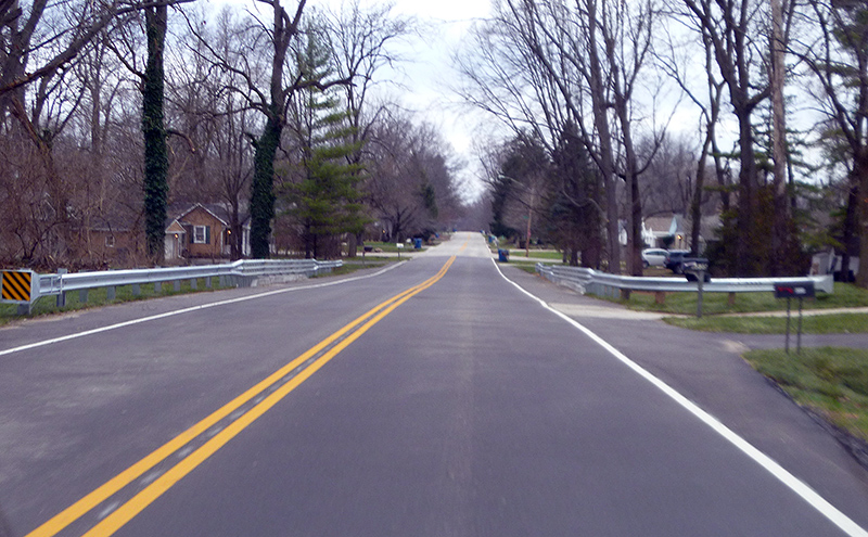 Random Rippling - Evanston bridge complete