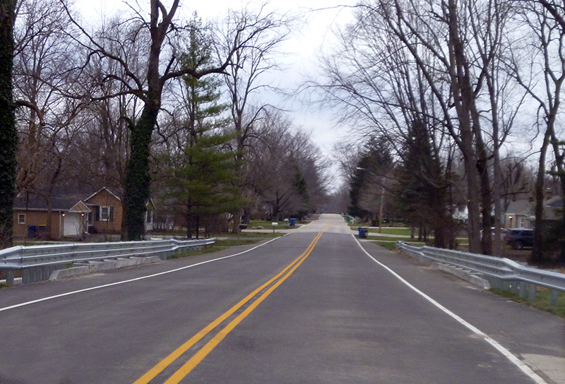 Random Rippling - Evanston bridge complete