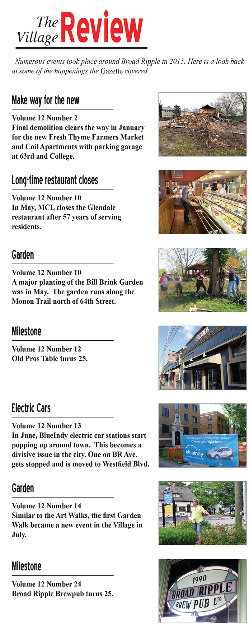 2015 The Year in Review 